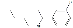 [1-(3-chlorophenyl)ethyl](pentyl)amine