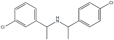  [1-(3-chlorophenyl)ethyl][1-(4-chlorophenyl)ethyl]amine