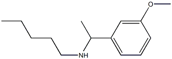 [1-(3-methoxyphenyl)ethyl](pentyl)amine