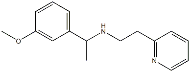 [1-(3-methoxyphenyl)ethyl][2-(pyridin-2-yl)ethyl]amine