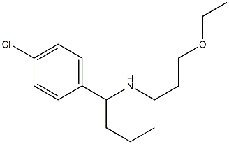 [1-(4-chlorophenyl)butyl](3-ethoxypropyl)amine