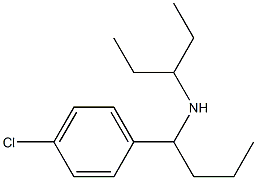 [1-(4-chlorophenyl)butyl](pentan-3-yl)amine