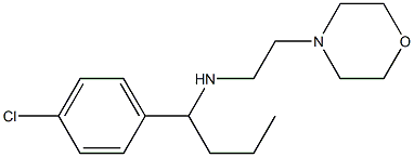 [1-(4-chlorophenyl)butyl][2-(morpholin-4-yl)ethyl]amine