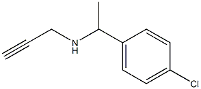 [1-(4-chlorophenyl)ethyl](prop-2-yn-1-yl)amine 结构式