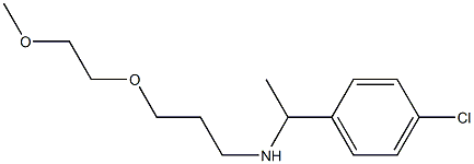  [1-(4-chlorophenyl)ethyl][3-(2-methoxyethoxy)propyl]amine