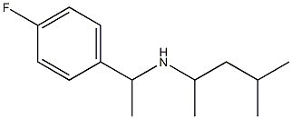 [1-(4-fluorophenyl)ethyl](4-methylpentan-2-yl)amine