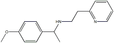 [1-(4-methoxyphenyl)ethyl][2-(pyridin-2-yl)ethyl]amine