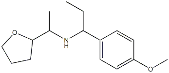 [1-(4-methoxyphenyl)propyl][1-(oxolan-2-yl)ethyl]amine