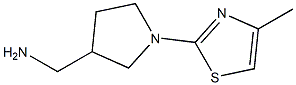[1-(4-methyl-1,3-thiazol-2-yl)pyrrolidin-3-yl]methylamine