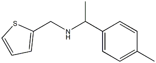 [1-(4-methylphenyl)ethyl](thiophen-2-ylmethyl)amine