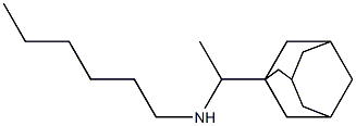 [1-(adamantan-1-yl)ethyl](hexyl)amine Structure