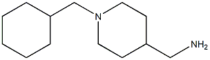 [1-(cyclohexylmethyl)piperidin-4-yl]methanamine 结构式