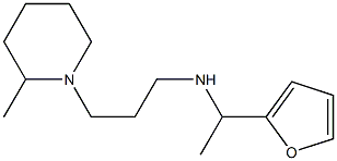 [1-(furan-2-yl)ethyl][3-(2-methylpiperidin-1-yl)propyl]amine