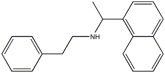 [1-(naphthalen-1-yl)ethyl](2-phenylethyl)amine Structure