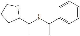 [1-(oxolan-2-yl)ethyl](1-phenylethyl)amine Struktur