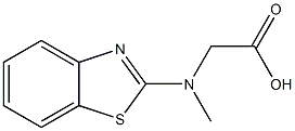 [1,3-benzothiazol-2-yl(methyl)amino]acetic acid