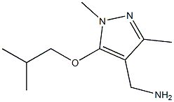 [1,3-dimethyl-5-(2-methylpropoxy)-1H-pyrazol-4-yl]methanamine|