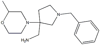 [1-benzyl-3-(2-methylmorpholin-4-yl)pyrrolidin-3-yl]methanamine