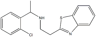 [2-(1,3-benzothiazol-2-yl)ethyl][1-(2-chlorophenyl)ethyl]amine