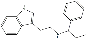 [2-(1H-indol-3-yl)ethyl](1-phenylpropyl)amine Structure