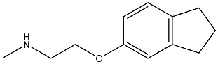 [2-(2,3-dihydro-1H-inden-5-yloxy)ethyl](methyl)amine