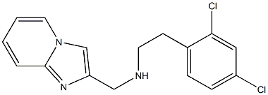 [2-(2,4-dichlorophenyl)ethyl]({imidazo[1,2-a]pyridin-2-ylmethyl})amine