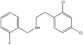 [2-(2,4-dichlorophenyl)ethyl][(2-fluorophenyl)methyl]amine