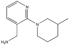 [2-(3-methylpiperidin-1-yl)pyridin-3-yl]methylamine|