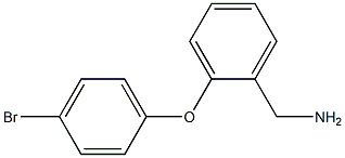 [2-(4-bromophenoxy)phenyl]methanamine Structure