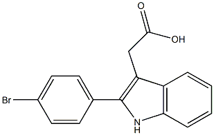 [2-(4-bromophenyl)-1H-indol-3-yl]acetic acid