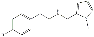 [2-(4-chlorophenyl)ethyl][(1-methyl-1H-pyrrol-2-yl)methyl]amine Structure