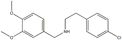 [2-(4-chlorophenyl)ethyl][(3,4-dimethoxyphenyl)methyl]amine