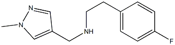 [2-(4-fluorophenyl)ethyl][(1-methyl-1H-pyrazol-4-yl)methyl]amine