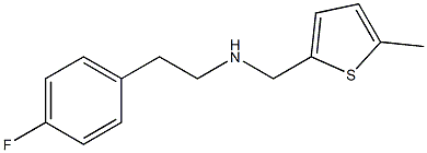 [2-(4-fluorophenyl)ethyl][(5-methylthiophen-2-yl)methyl]amine