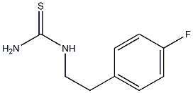 [2-(4-fluorophenyl)ethyl]thiourea Struktur