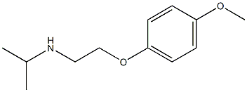  [2-(4-methoxyphenoxy)ethyl](propan-2-yl)amine