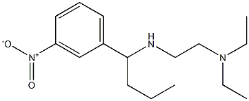 [2-(diethylamino)ethyl][1-(3-nitrophenyl)butyl]amine|