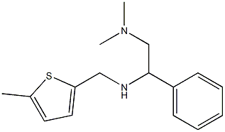  [2-(dimethylamino)-1-phenylethyl][(5-methylthiophen-2-yl)methyl]amine