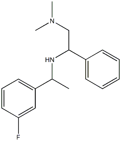 [2-(dimethylamino)-1-phenylethyl][1-(3-fluorophenyl)ethyl]amine