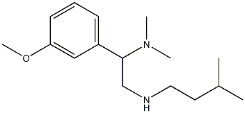 [2-(dimethylamino)-2-(3-methoxyphenyl)ethyl](3-methylbutyl)amine