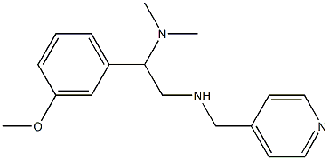 [2-(dimethylamino)-2-(3-methoxyphenyl)ethyl](pyridin-4-ylmethyl)amine