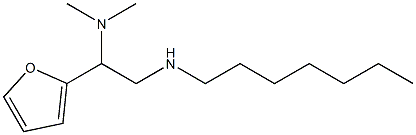 [2-(dimethylamino)-2-(furan-2-yl)ethyl](heptyl)amine