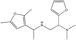 [2-(dimethylamino)-2-(furan-2-yl)ethyl][1-(2,5-dimethylfuran-3-yl)ethyl]amine|