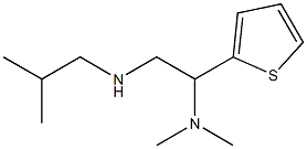 [2-(dimethylamino)-2-(thiophen-2-yl)ethyl](2-methylpropyl)amine Structure