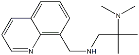 [2-(dimethylamino)-2-methylpropyl](quinolin-8-ylmethyl)amine