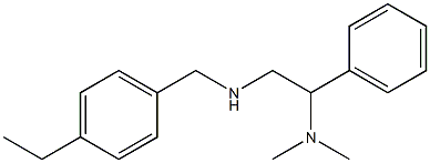 [2-(dimethylamino)-2-phenylethyl][(4-ethylphenyl)methyl]amine