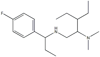 [2-(dimethylamino)-3-ethylpentyl][1-(4-fluorophenyl)propyl]amine