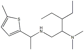 [2-(dimethylamino)-3-ethylpentyl][1-(5-methylthiophen-2-yl)ethyl]amine