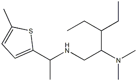  [2-(dimethylamino)-3-ethylpentyl][1-(5-methylthiophen-2-yl)ethyl]amine