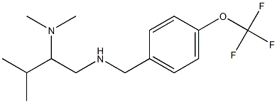 [2-(dimethylamino)-3-methylbutyl]({[4-(trifluoromethoxy)phenyl]methyl})amine